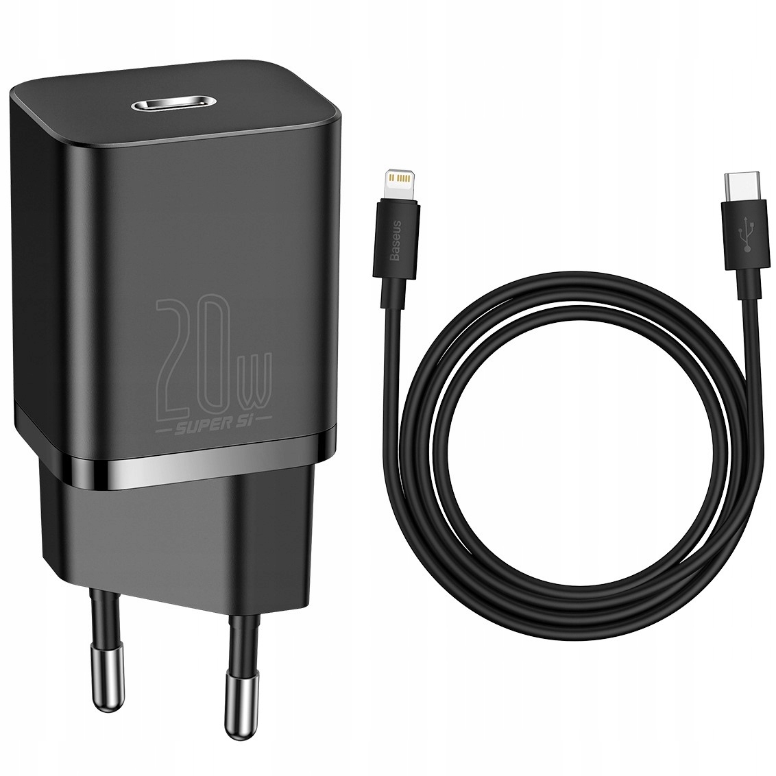 Baseus USB typ C sieťová nabíjačka pre Apple 3000 mA 5 V čierna